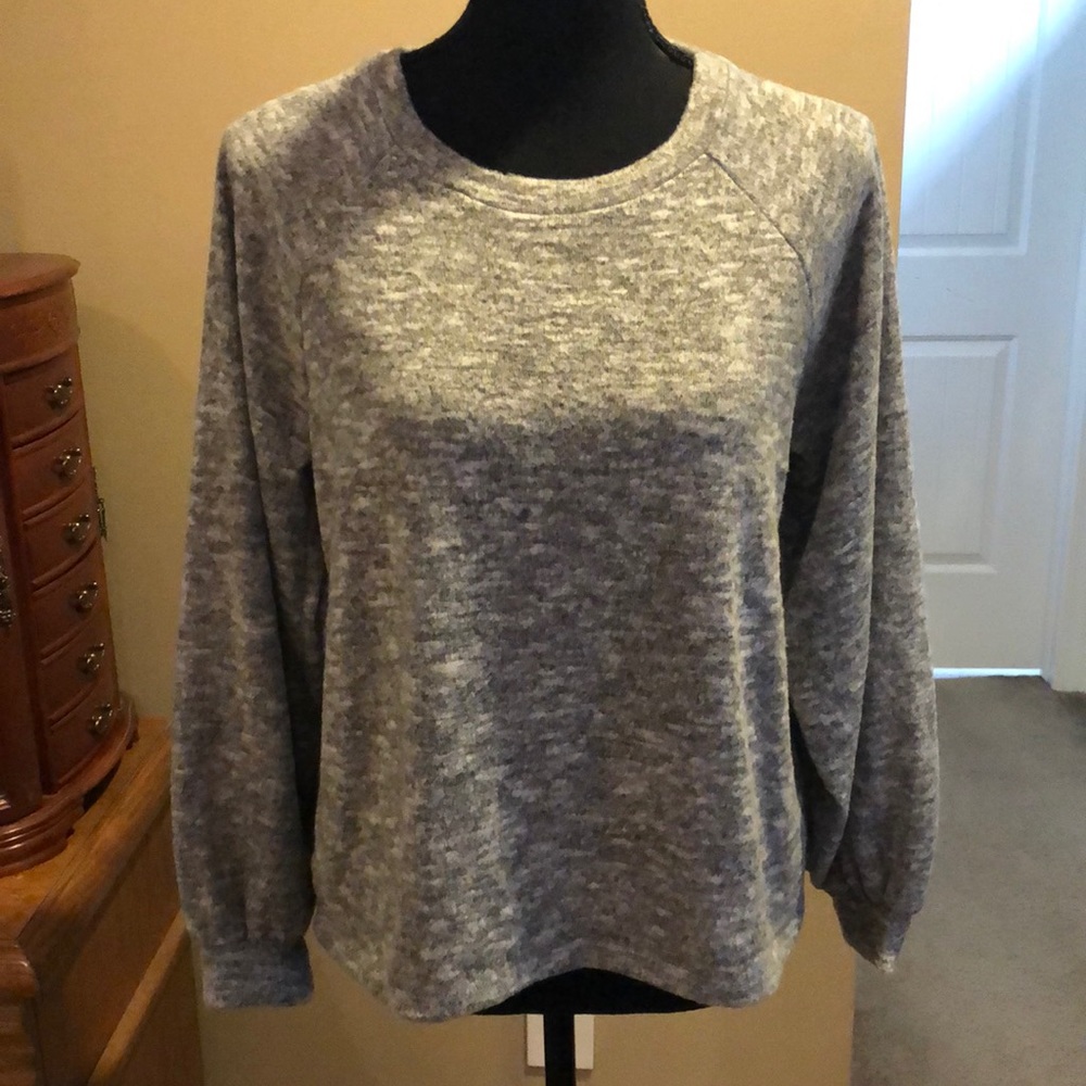 Jules and James Long Full Gathered Sleeves Top